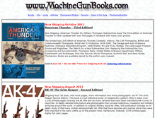 Tablet Screenshot of machinegunbooks.com